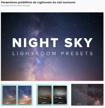 Night Sky Presets      